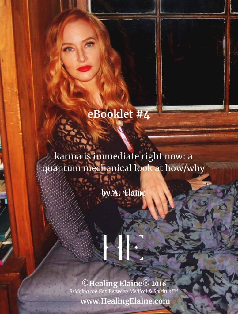 Karma is immediate